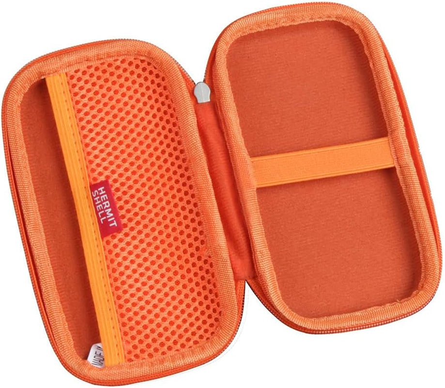 Hard Travel Case for INIU Portable Charger 10000Mah Power Bank [2022 Version] (Orange)